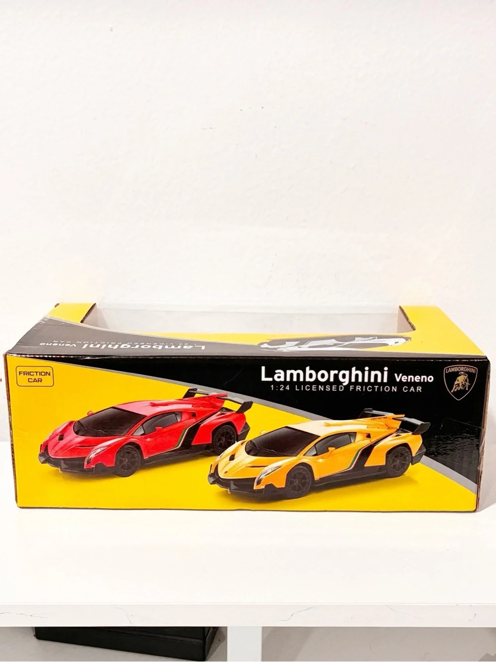 Lamborghini Veneno Remote Control Car RC 1:24 Lights Full Function Braha NEW